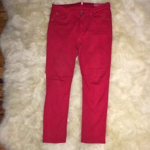 Red Rag and Bone Jeans